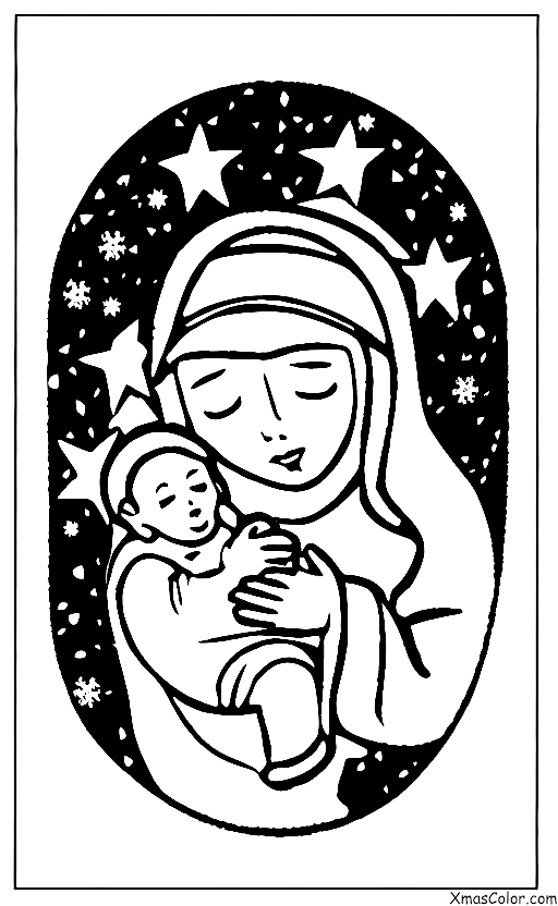 Christmas / Baby Jesus: Baby Jesus in the manger