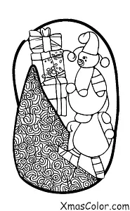 Christmas / Blankets: A Christmas blanket wrapped around a present