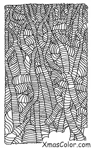 Christmas / Candy Canes: A candy cane forest