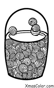 Christmas / Candy: A big bowl of candy