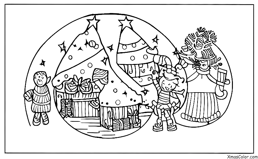 Christmas / Christmas around the world: A Christmas scene in Mexico