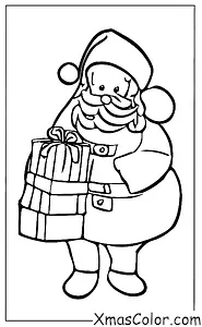 Christmas / Christmas colors: Santa