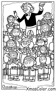 Christmas / Christmas concerts: An orchestra playing holiday music