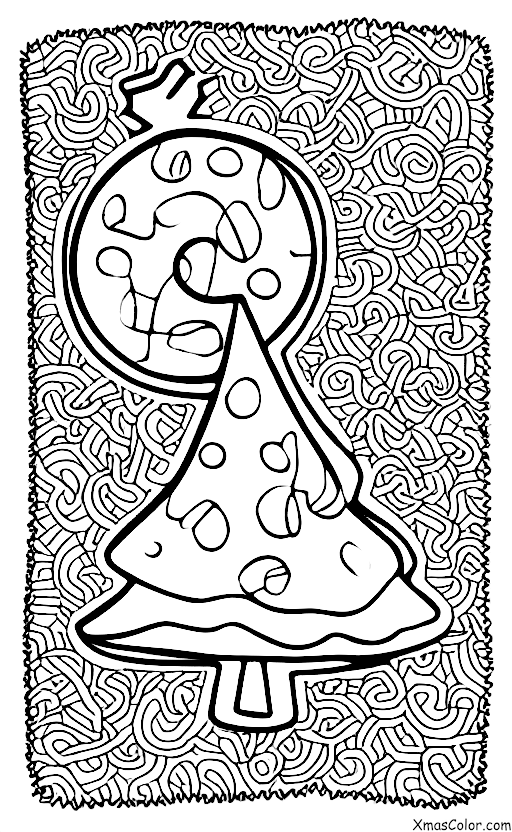 Christmas / Christmas Cookie decorating: A giant Christmas cookie