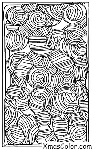 Christmas / Christmas Cookie decorating: Candy cane cookies