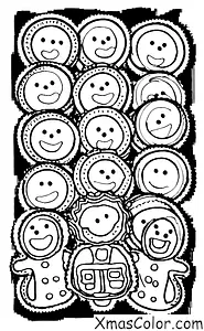 Christmas / Christmas Cookie decorating: Gingerbread cookies