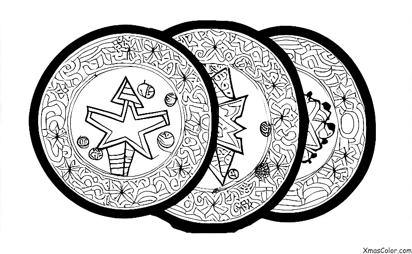 Christmas / Christmas Countdown: Christmas Countdown with a Paper Plate Calendar