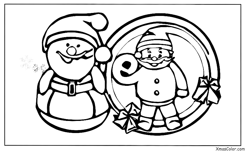 Christmas / Christmas Countdown: Christmas Countdown with a Santa Claus Calendar