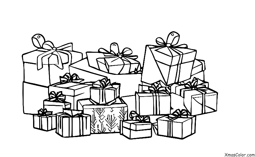 Christmas / Christmas Countdown: Christmas Countdown with presents