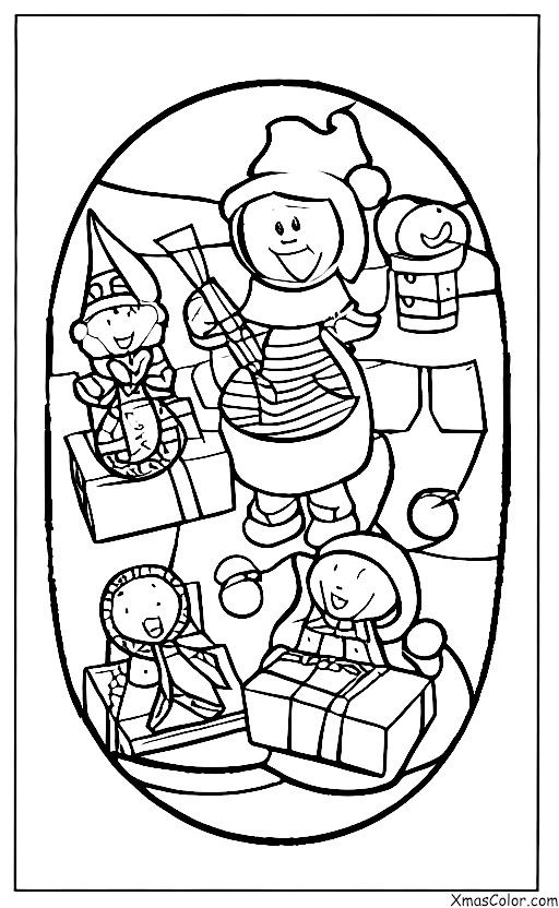 Christmas / Christmas crackers: Christmas crackers being made