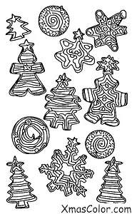 Christmas / Christmas food: Christmas cookies