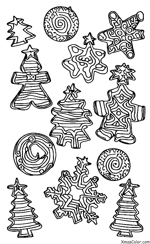 Christmas / Christmas food: Christmas cookies