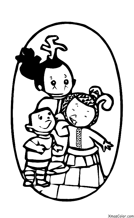 Christmas / Christmas games: A game of charades