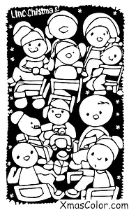 Christmas / Christmas games: A game of musical chairs