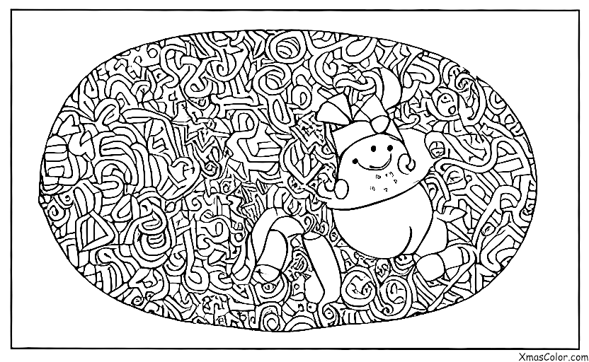 Christmas / Christmas Gifts: A present with a name tag that says "To