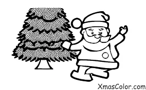 Christmas / Christmas in Asia: Santa in a traditional Chinese dress