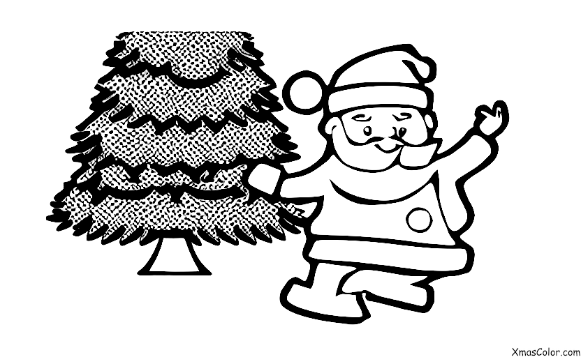 Christmas / Christmas in Asia: Santa in a traditional Chinese dress