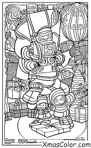 Christmas / Christmas in space: Christmas on a comet