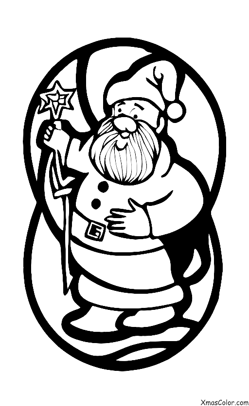 Christmas / Christmas in space: Santa on the Moon