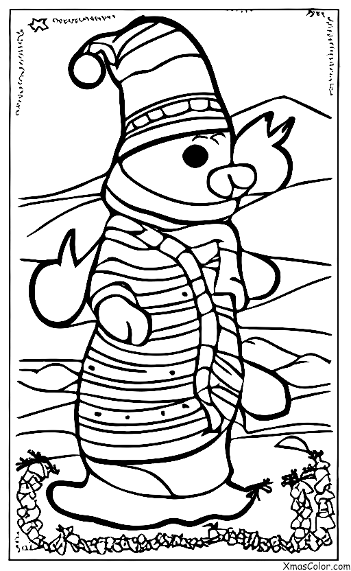 Christmas / Christmas in the desert: A kangaroo rat in a Santa hat