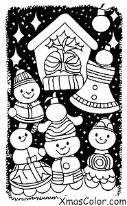 Christmas / Christmas in the suburbs: Christmas lights are shining bright