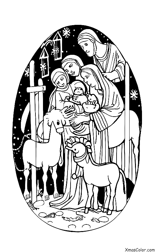 Christmas / Christmas Miracle: Baby Jesus in the manger