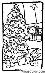 Christmas / Christmas on a farm: The animals are opening presents