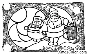 Christmas / Christmas on the moon: Santa Claus visits the moon
