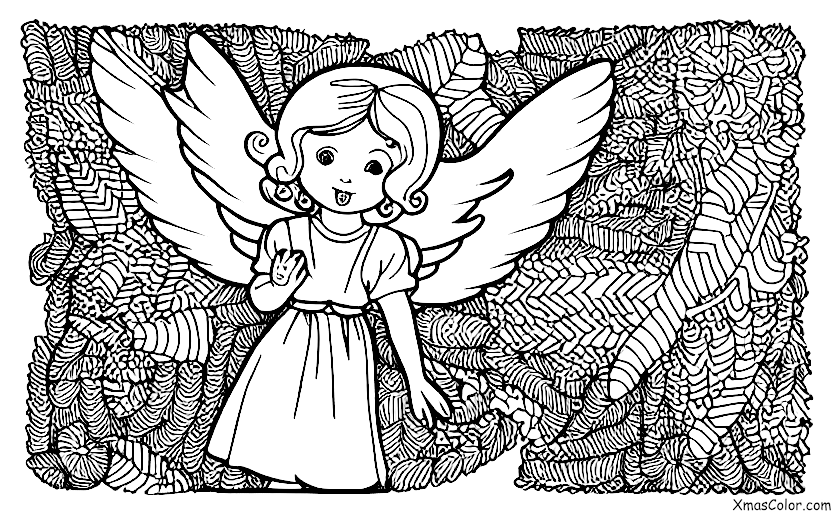 Christmas / Christmas Ornaments: A beautiful angel