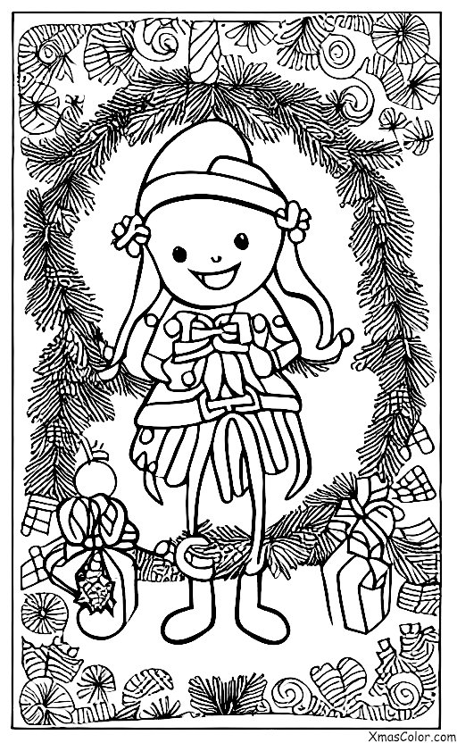 Christmas / Christmas Ornaments: A Christmas card