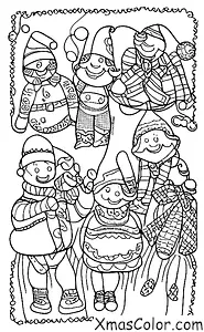 Christmas / Christmas Ornaments: A Christmas party