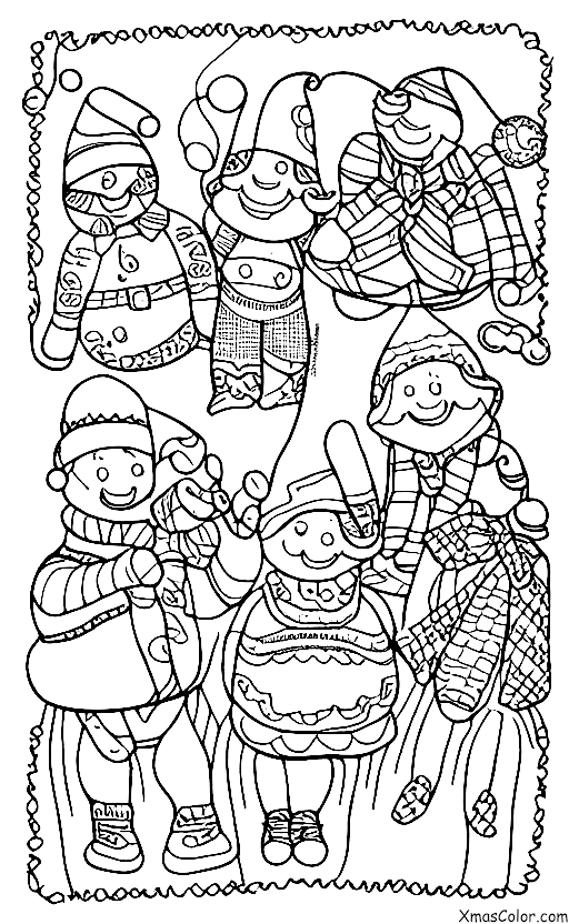 Christmas / Christmas Ornaments: A Christmas party