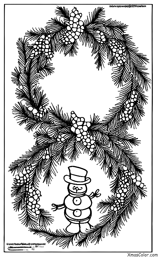 Christmas / Christmas Ornaments: A lovely Christmas wreath