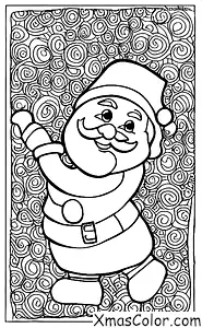 Christmas / Christmas Ornaments: A Santa Claus ornament