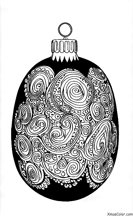 Christmas / Christmas Ornaments: A silver Christmas Ornament