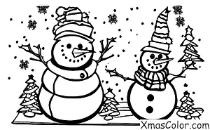 Christmas / Christmas Ornaments: A snowman ornament