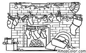 Christmas / Christmas Ornaments: A stocking