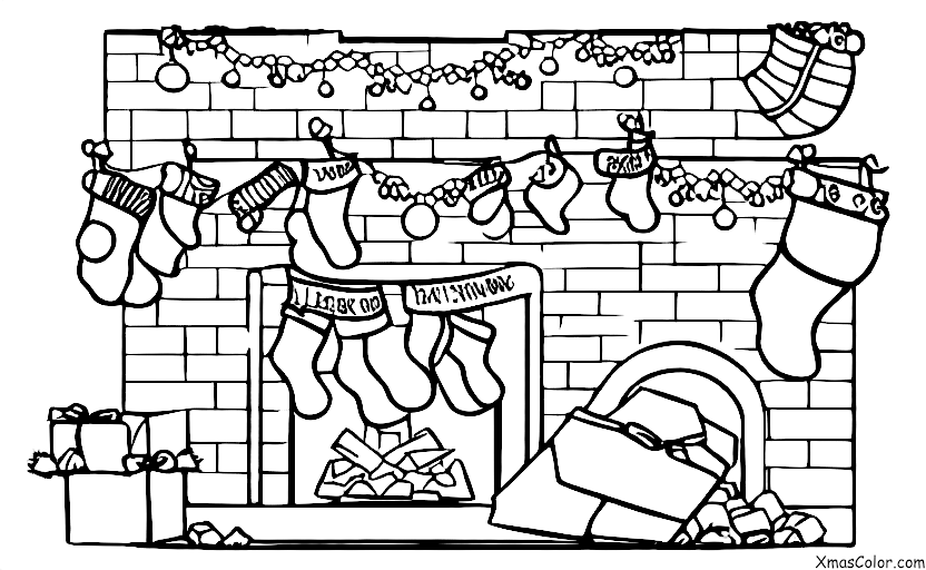 Christmas / Christmas Ornaments: A stocking