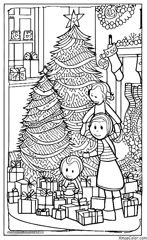 Christmas / Christmas Ornaments: Christmas Eve