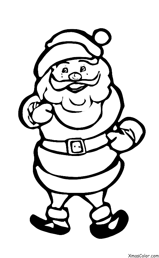 Christmas / Christmas Ornaments: Santa