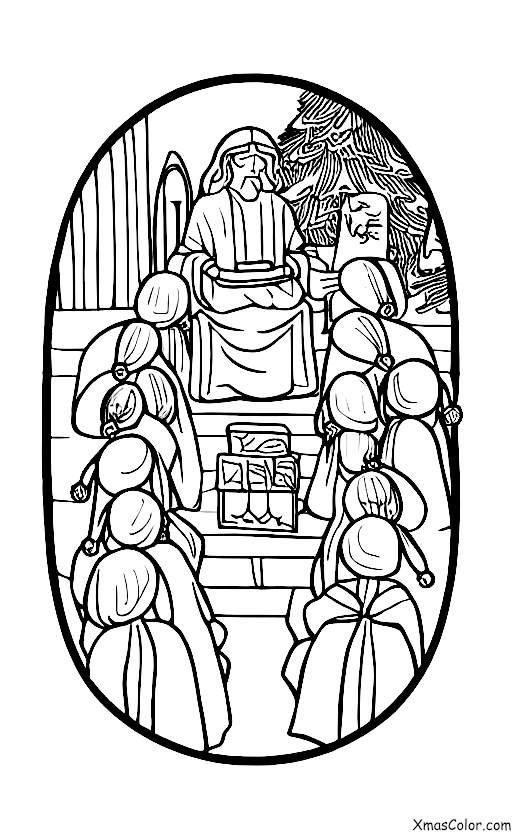 Christmas / Christmas Pageants: Jesus in the temple