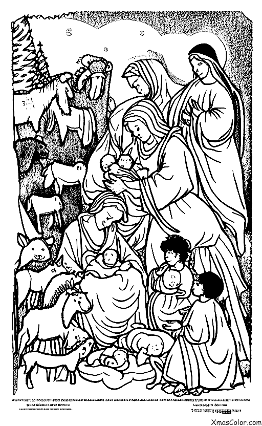 Christmas / Christmas Pageants: The birth of Jesus