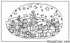 Christmas / Christmas Pageants: The shepherds watching over their flock