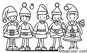 Christmas / Christmas Parades: People