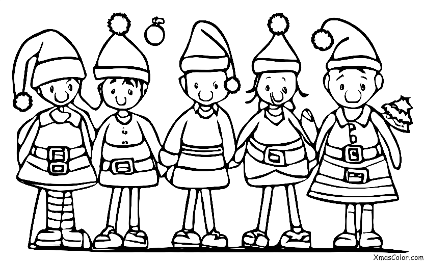 Christmas / Christmas Parades: People