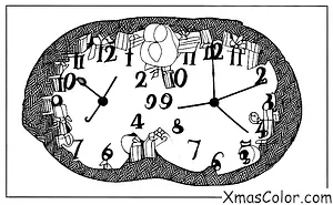 Christmas / Christmas past, present, and future: An empty room on Christmas Eve