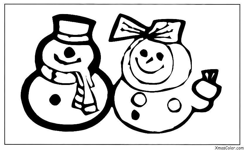 Christmas / Christmas pudding: Christmas pudding snowman