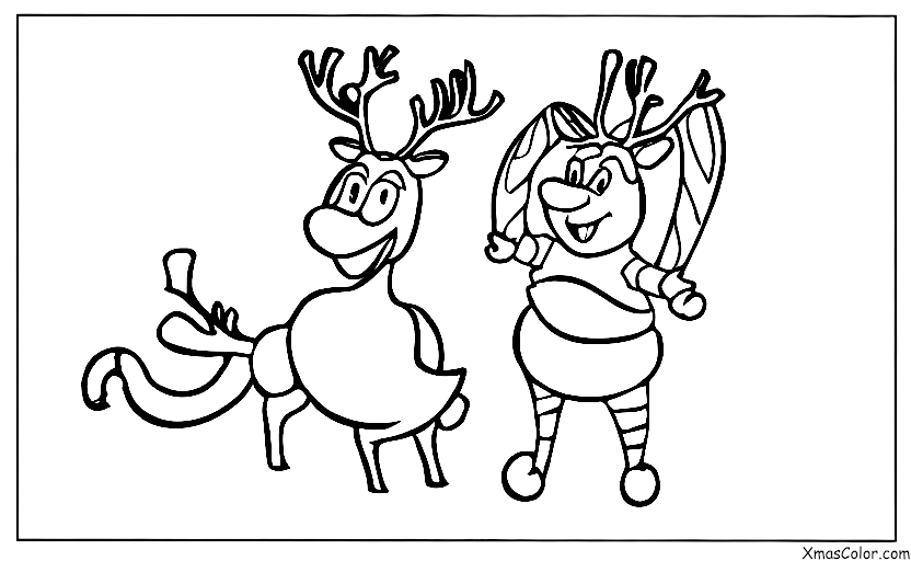 Christmas / Christmas skits: A Christmas skit about Rudolph