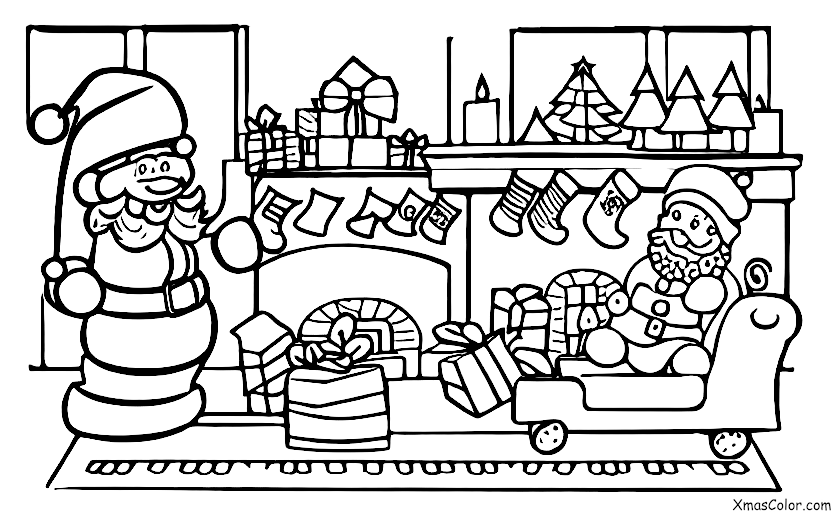 Christmas / Christmas skits: A Christmas skit about Santa Claus