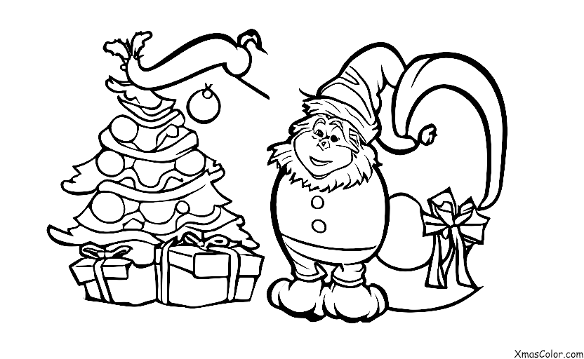 Christmas / Christmas skits: The Grinch stealing Christmas